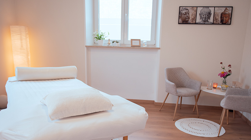 LEBENSKOMPONISTIN® Behandlungsraum